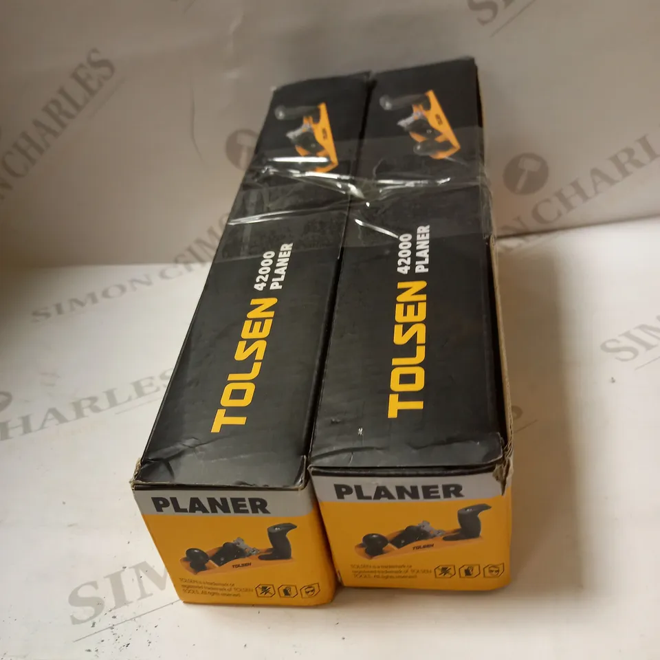 2 X TOLSEN 42000 PLANERS