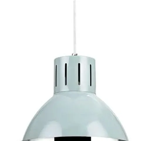 BOXED ELNORA 1-LIGHT PENDANT - SHUTTER BLUE (1 BOX)