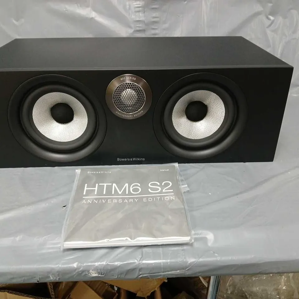 BOWERS & WILKINS ANNIVERSARY EDITION 600 SERIES SPEAKER SYSTEM HTM6 S2