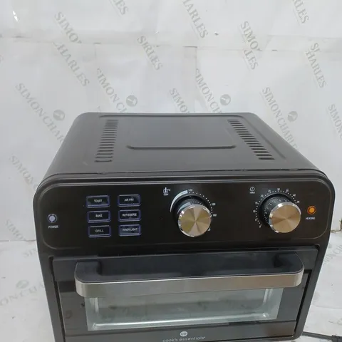 COOK'S ESSENTIAL 21-LITRE AIRFRYER OVEN IN BLACK
