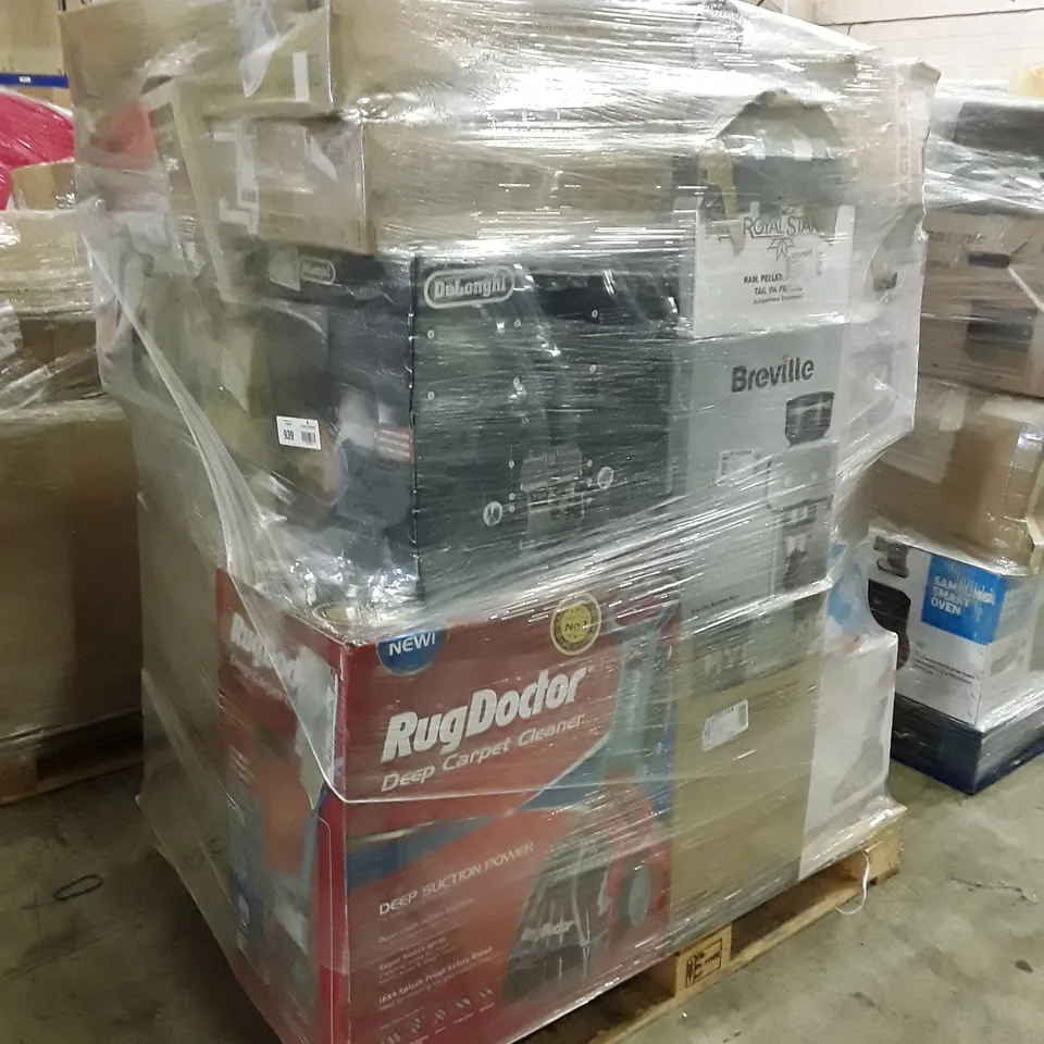 PALLET OF APPROXIMATELY 33 ASSORTED UNPROCESSED RAW RETURNS TO INCLUDE;