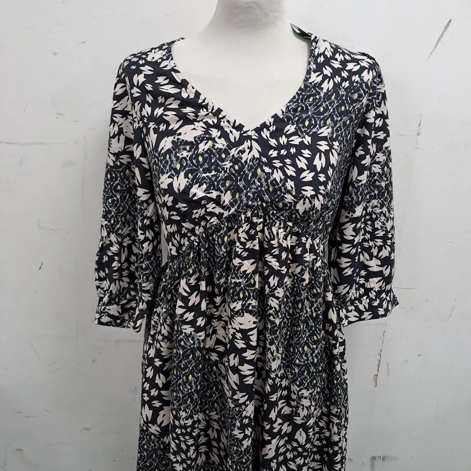 WHITE STUFF LUCY ECO VERO MIDI DRESS SIZE 10R 