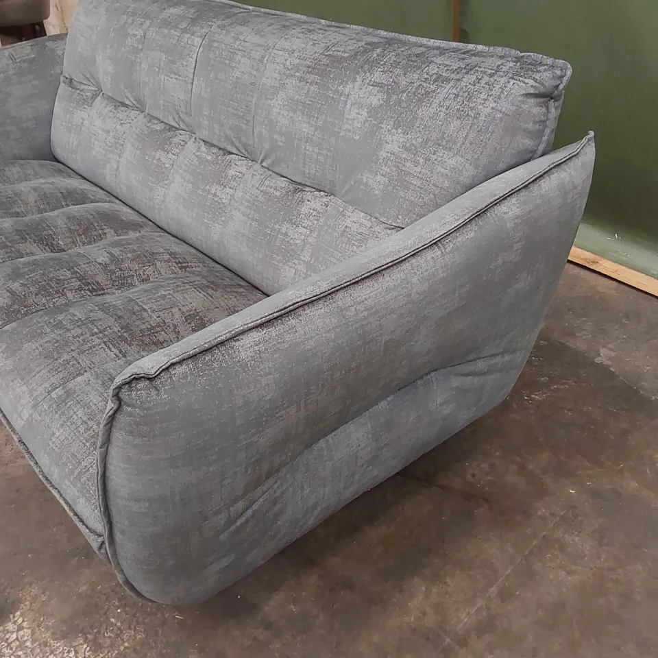 QUALITY DESIGNER ITALIAN MADE SEVILLE 3 SEATER FABRIC UPHOLSTERED SOFA 