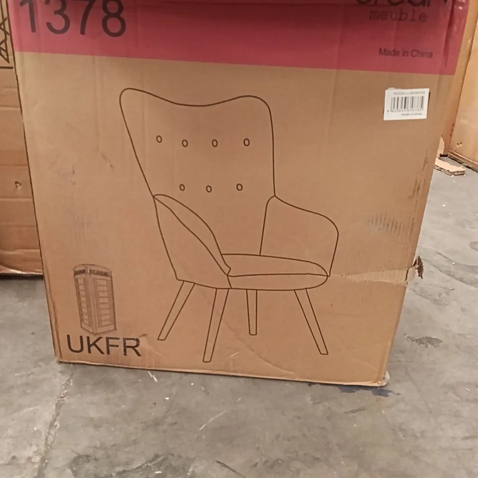 BOXED URBAN MEUBLE DINING CHAIR - GREEN (1 BOX)