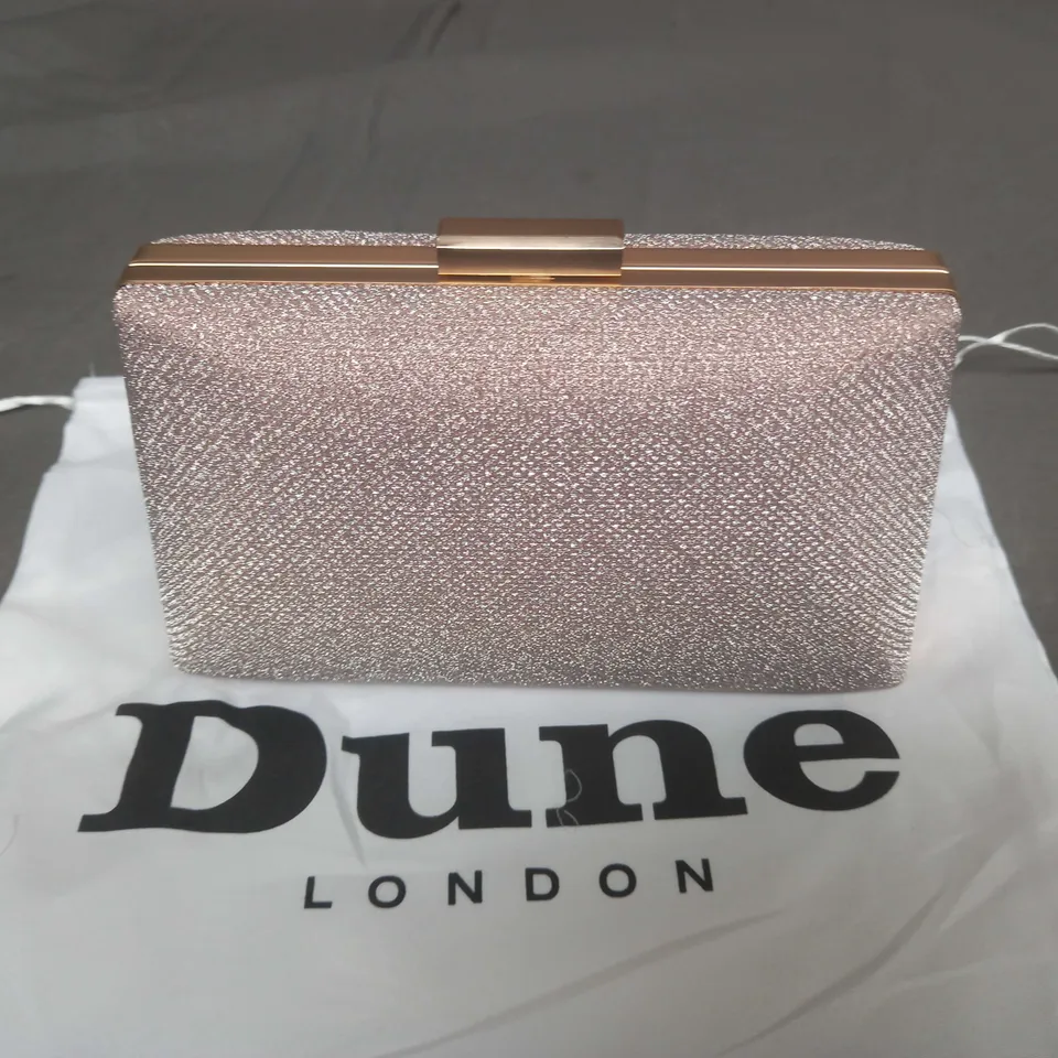 DUNE CHAMPAIGNE GLITTER BAG