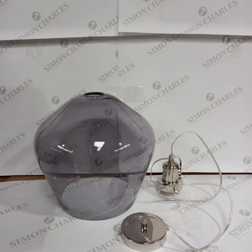 LAURA ASHLEY RYE PENDANT IN TINTED GLASS