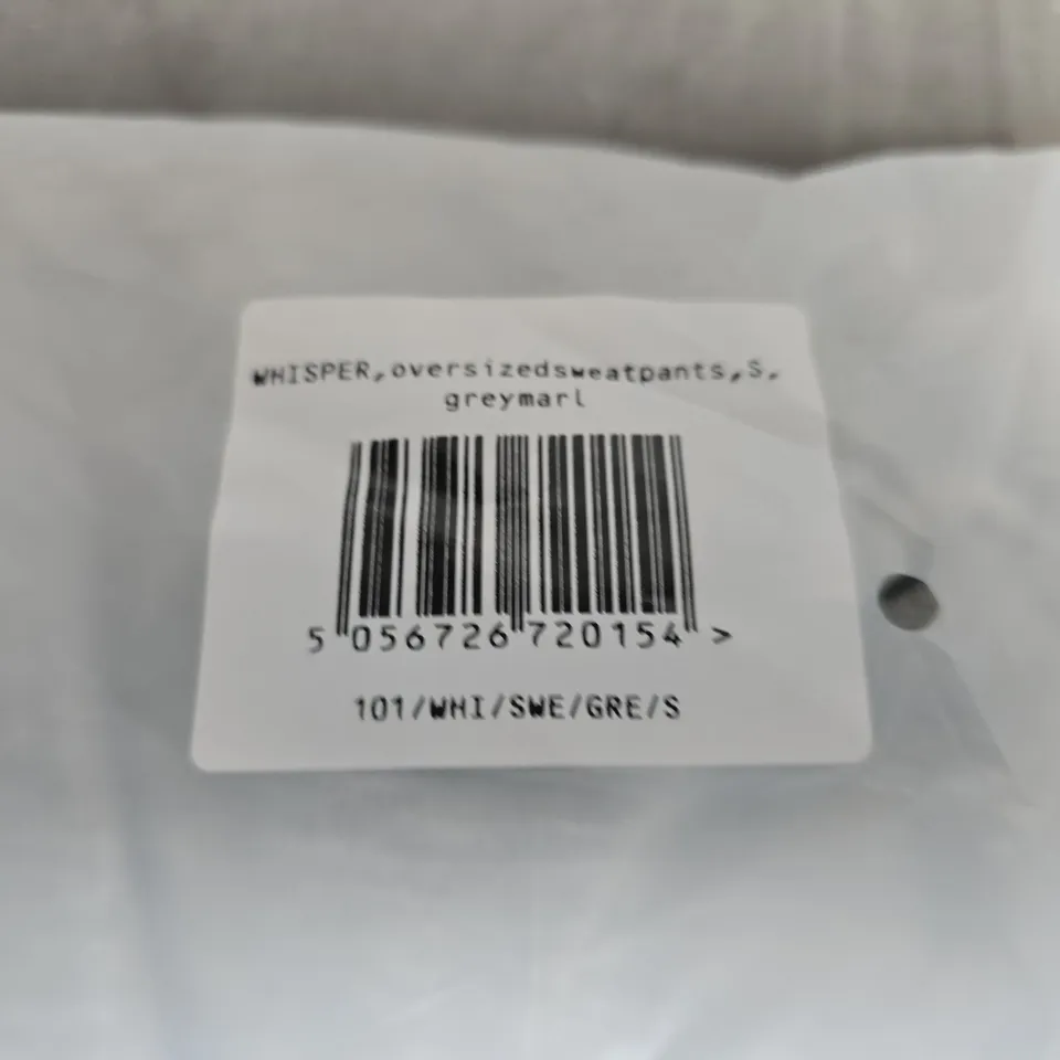 BAGGED NAMED COLLECTIVE WHISPER OVERSIZED SWEATPANTS - SIZE S