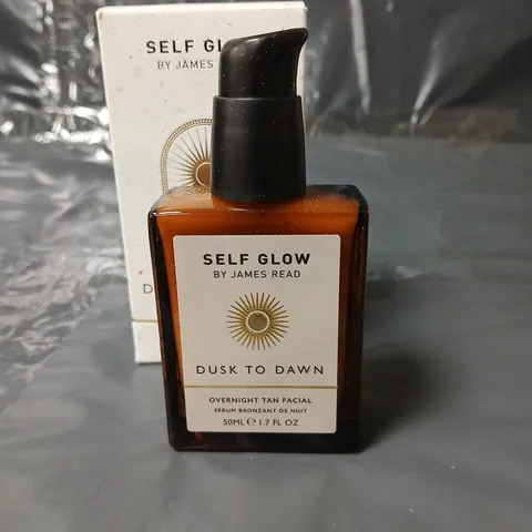 SELF GLOW BY JAMES READ DUSK TO DAWN OVERNIGHT TAN FACIAL - 50ML
