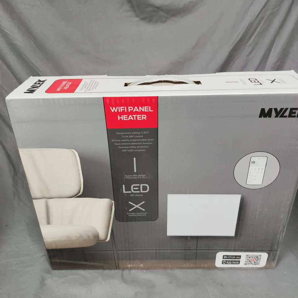 MYLEK WIFI PANEL HEATER – BOXED