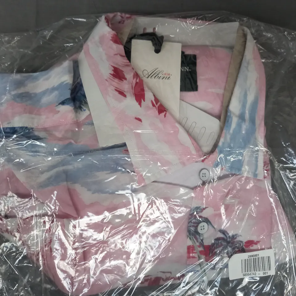 RODD & GUNN BRASH SS SHIRT IN PACIFIC CORAL SIZE 3XL