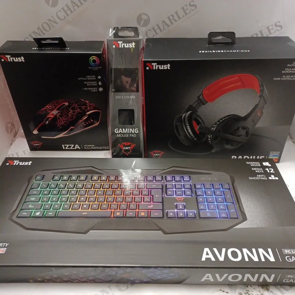 BOXED TRUST 4-IN-1 GAMING BUNDLE 