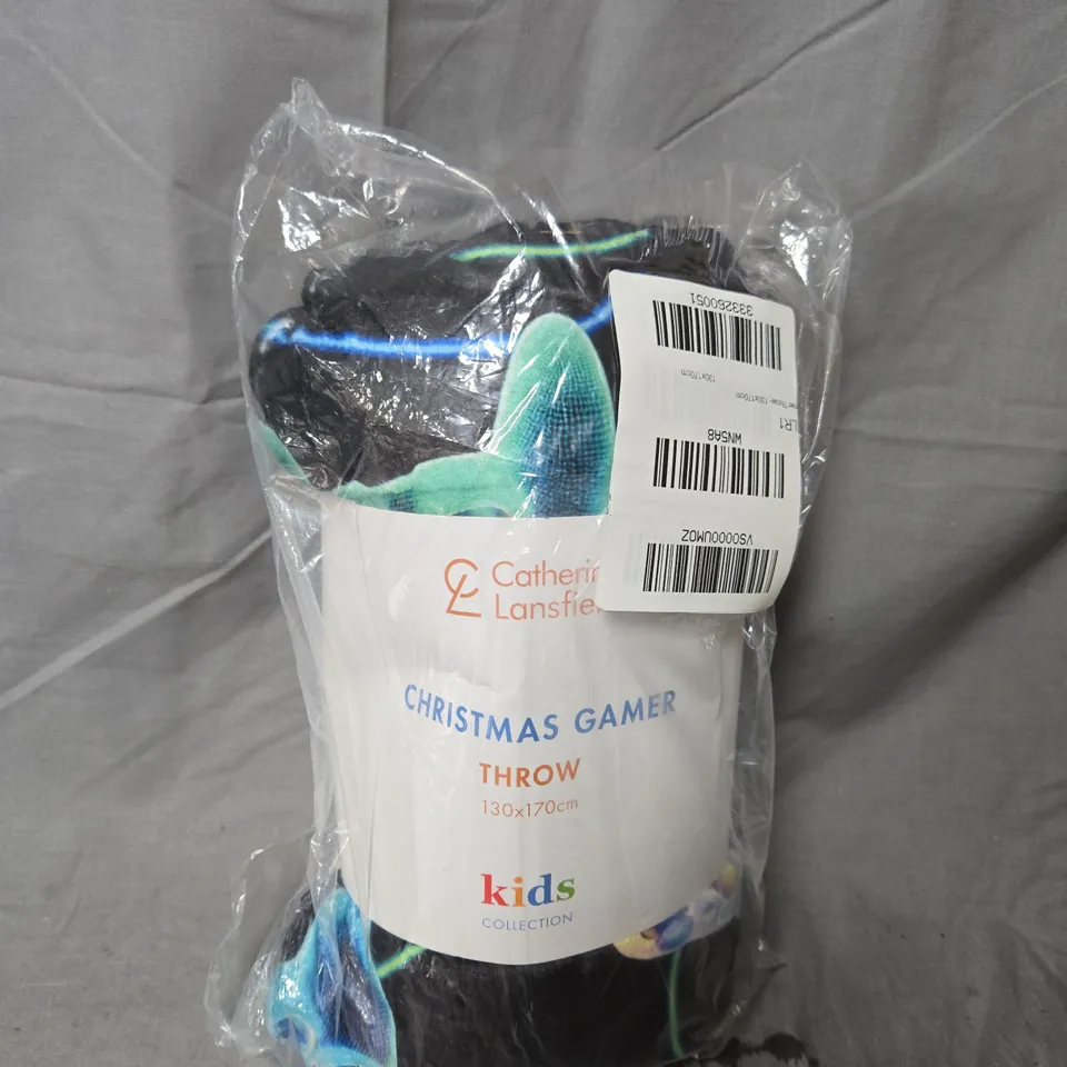 CATHERINE LANSFORD CHRISTMAS GAMER THROW