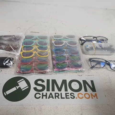 ASSORTED SUNGLASSES – MULTIPLE COLOURS AND STYLES (UNBRANDED)