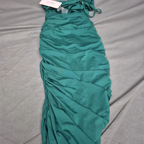 OH POLLY Q-EMERALD DRESS IN GREEN - 6