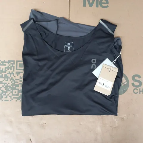 ON PERFORMANCE TANK IN BLACK/GREY SIZE 2XL