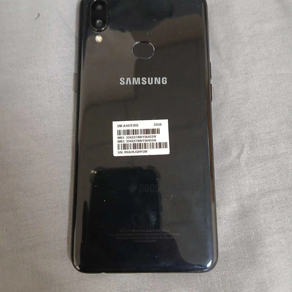 SAMSUNG GALAXY A10 – 32GB – BLACK (SM-A107F/DS)