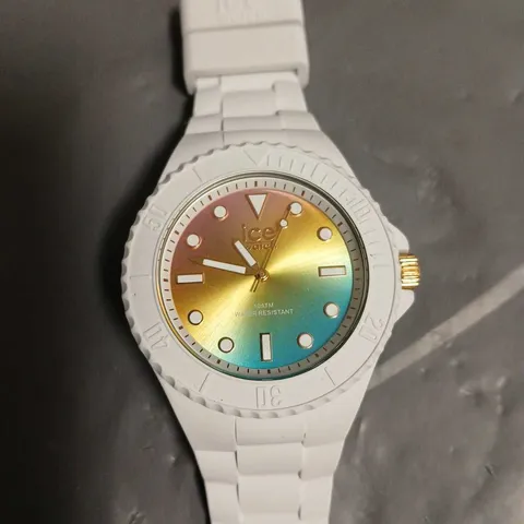 ICEWATCH SUNSET WATCH IN WHITE