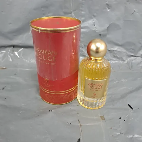 BOXED FRENCH ARABIAN PERFUME ARABIAN ROUGE EAU DE PARFUM 100ML