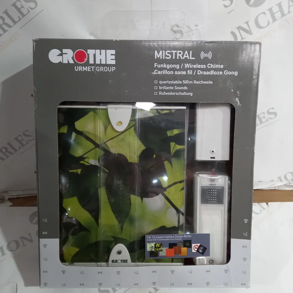 GROTHE MISTRAL WIRELESS CHIME