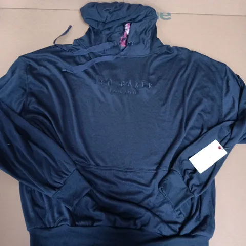 TED BAKER LOUNGWEAR BARITONE/LOGO HOODIE DOUBLE B - LARGE