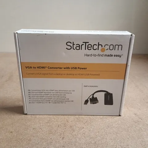 STARTECH VGA TO HDMI CONVERTER WITH USB POWER – BOXED