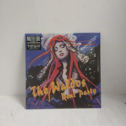 THE WALDOS RENT PARTY LIMITED BLUE VINYL SEALED