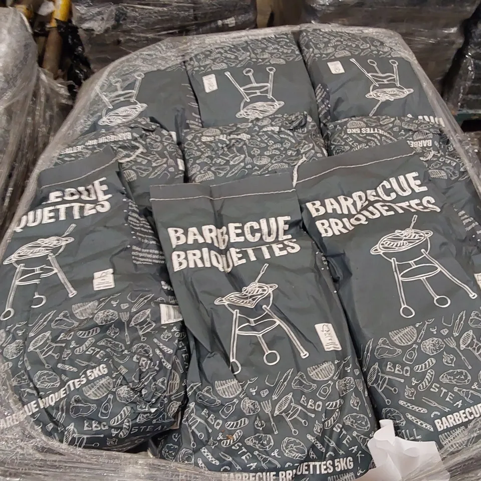 PALLET OF APPROXIMATELY 86X 5KG BAGS OF CHARCOAL BARBECUE BRIQUETTES