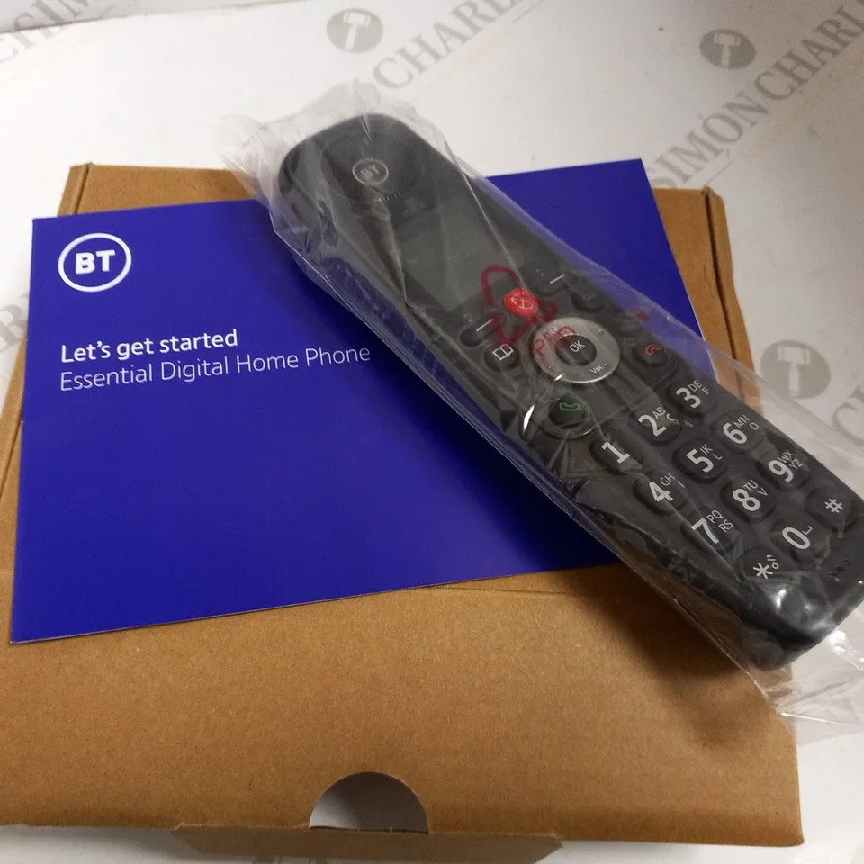 BOXED BT ESSENTIAL DIGITAL HOME PHONE(TYPE A) 090709