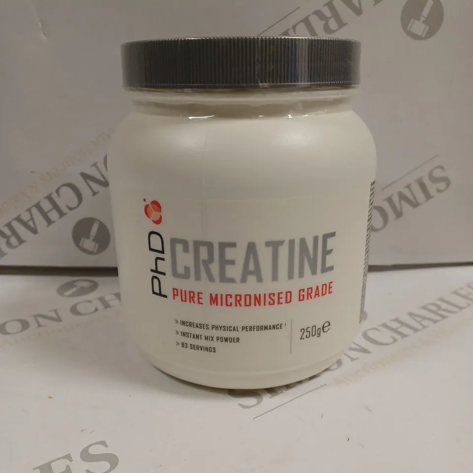 SEALED PHD PURE MICRONISED GRADE CREATINE - 250G