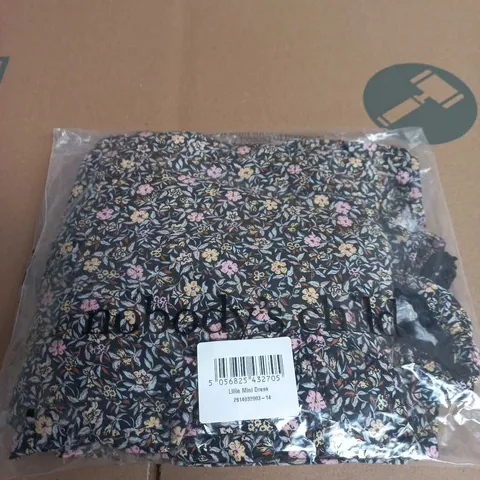 NOBODYS CHILD LILLIE MINI DRESS – FLORAL PRINT SIZE 14