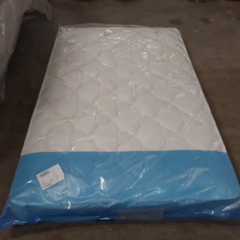 QUALITY BAGGED 120CM AIRSPRUNG MICRO QUILT SMALL DOUBLE MATTRESS RRP £209