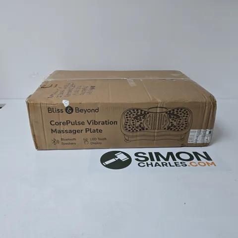 BLISS & BEYOND COREPULSE VIBRATION MASSAGER PLATE β BOXED
