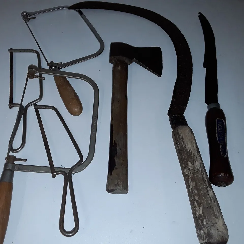 LOT OF 7 ASSORTED RETRO TOOLS