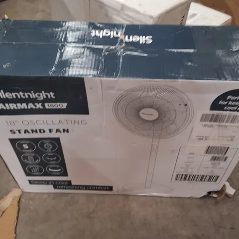 BOXED SILENT LIGHT 18" OSCILLATING FAN