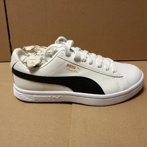 UNBOXED PAIR OF PUMA COURT STAR SHOES IN WHITE - UK 3.5
