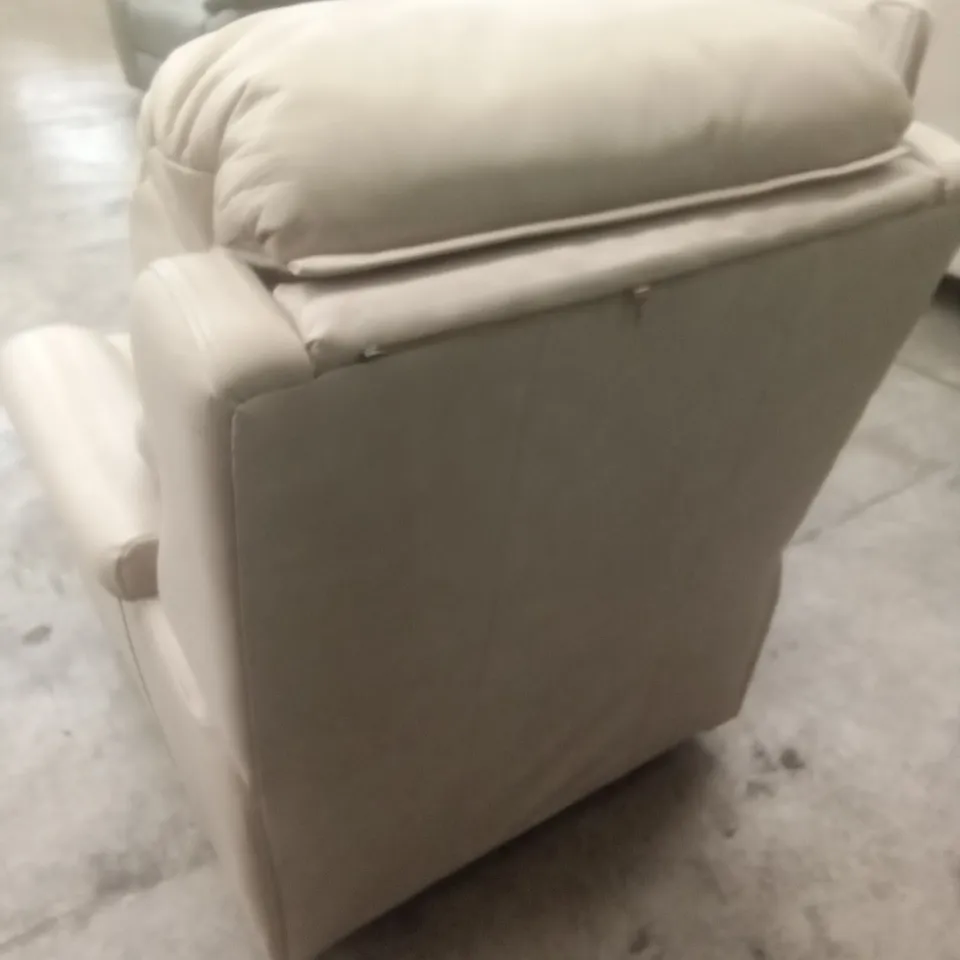 DESIGNER G PLAN MADE NETTLETON ARMCHAIR - REGENT PLASTER LEATHER 