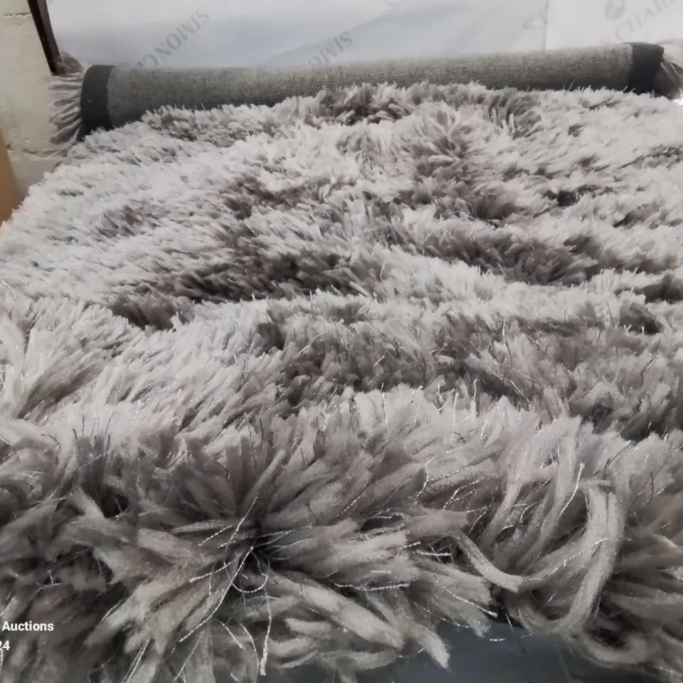 BRAND NEW PACO HOME 930 ANTHRACITE AKUMAL RUG SIZE 60CM X 100CM 