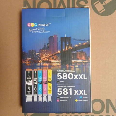 GPC IMAGE INK CARTRIDGE SET 580XXL / 581 XXL 