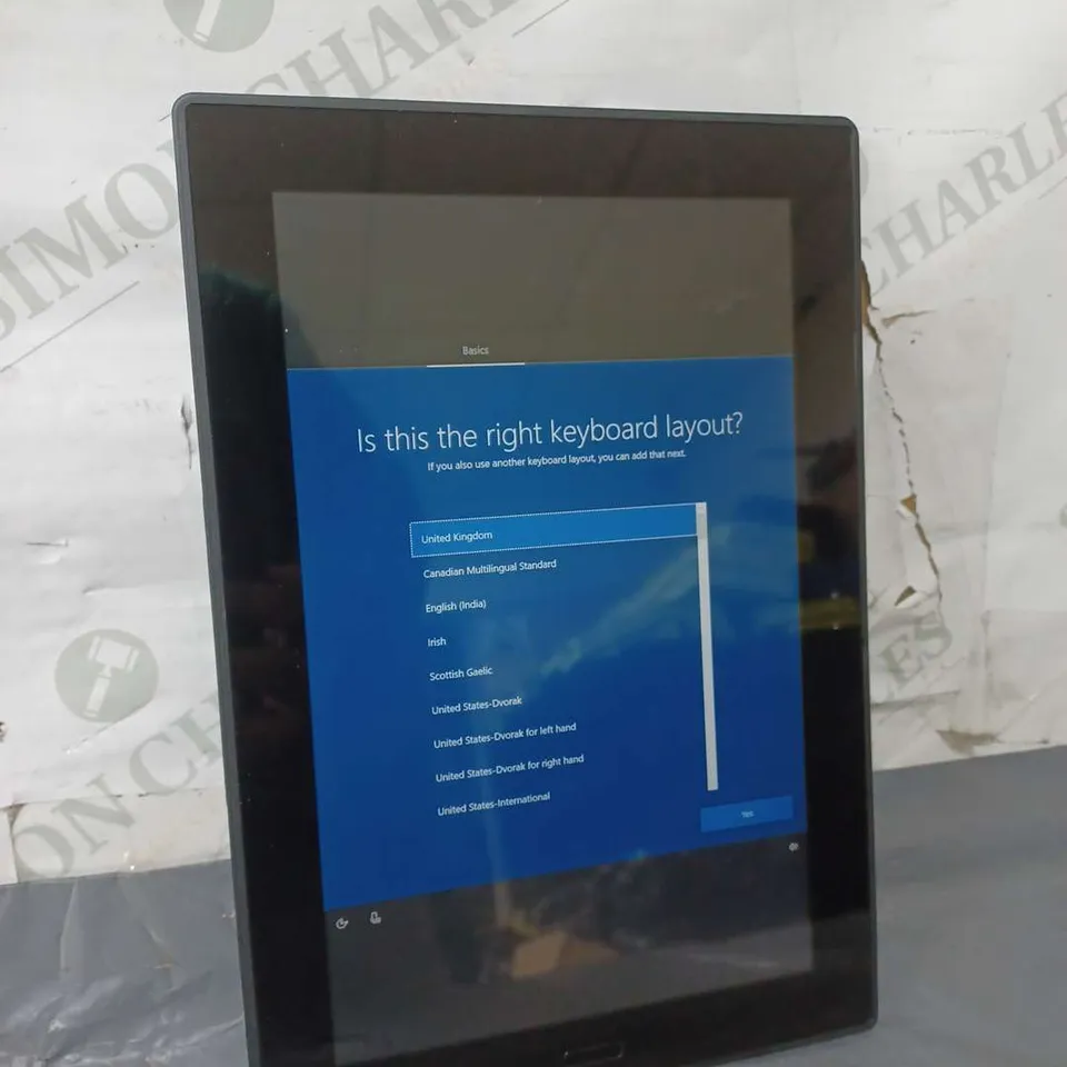 LENOVO	TABLET 10 10 INCH CELERON N4100 1.10GHZ