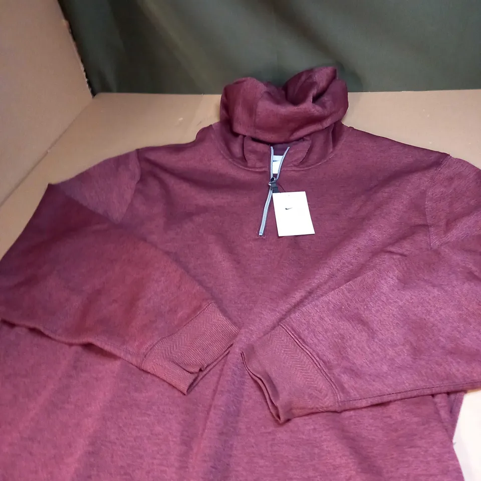 MENS NIKE 1/2 ZIPPED JACKET SIZE 3XL