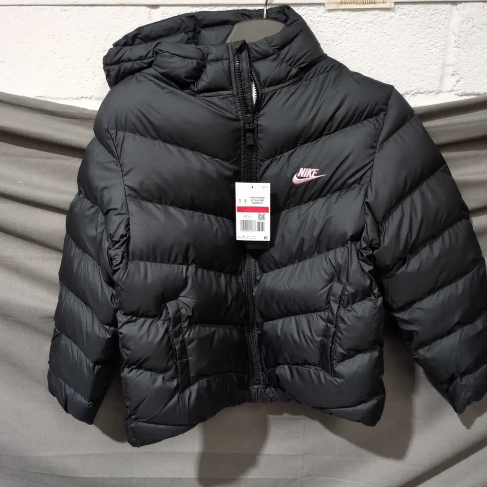 NIKE THERMA-FIT KIDS PUFFER JACKET – BLACK, SIZE L