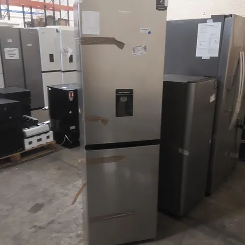HISENSE RB327N4WCE 55cm FREESTANDING 50/50 FRIDGE FREEZER SILVER - UNPROCESSED RAW RETURN