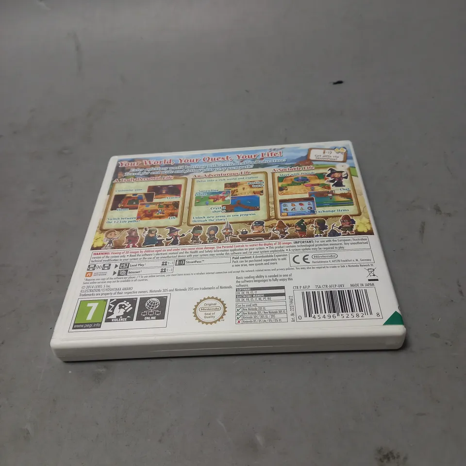 SEALED NINTENDO 3DS FANTASY LIFE GAME