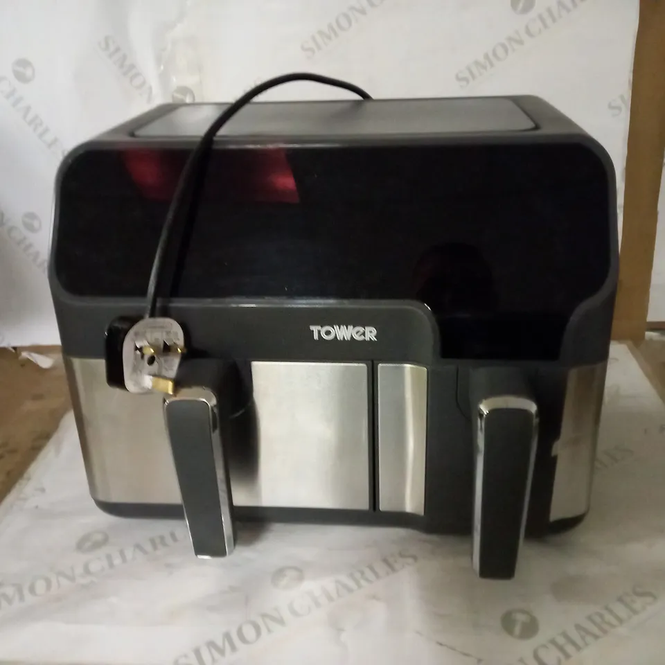 TOWER T17099 VORTX 5.2L & 3.3L ECO DUAL DRAWER AIR FRYER