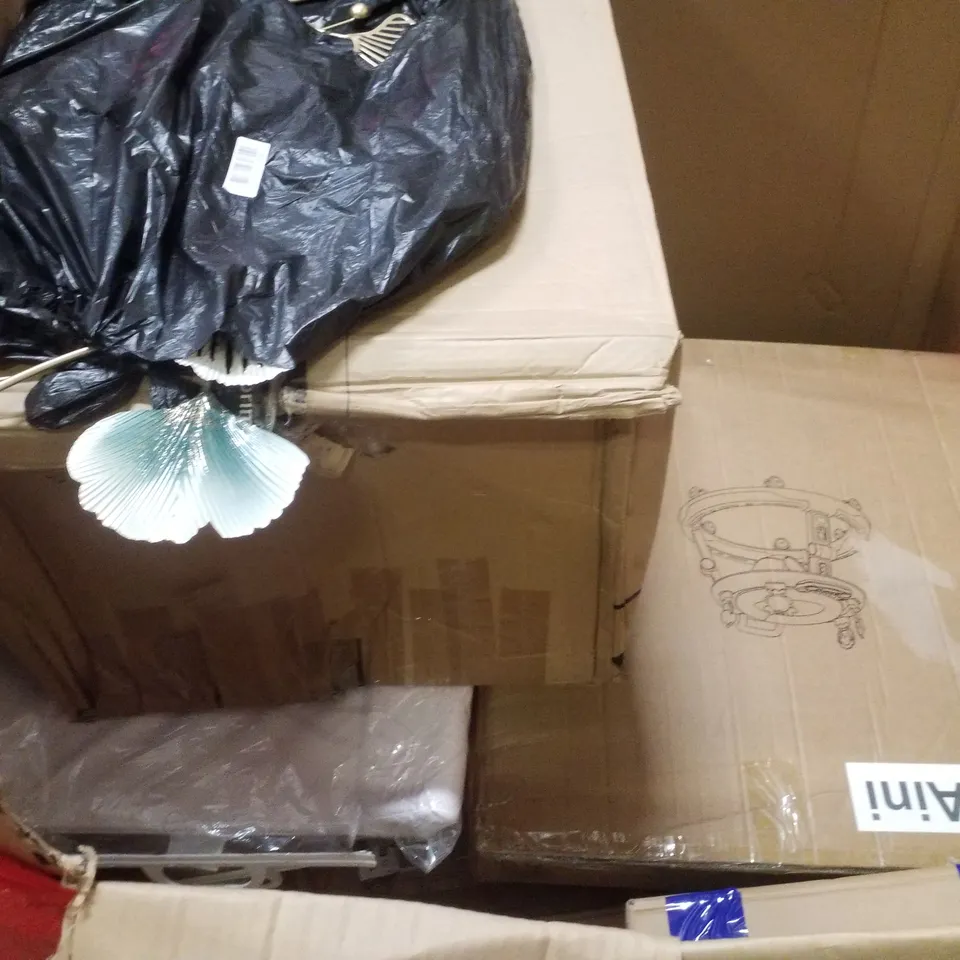 PALLET CONTAINING ASSORTED PRODUCTS INCLUDING BABY PLAYPEN, 27" FULL HD LED MONITOR, CAR SEATS & BABY WALKER