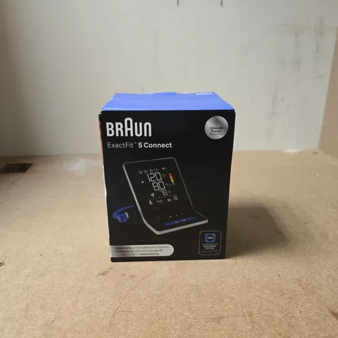 BRAUN EXACTFIT 5 CONNECT UPPER ARM BLOOD PRESSURE MONITOR 