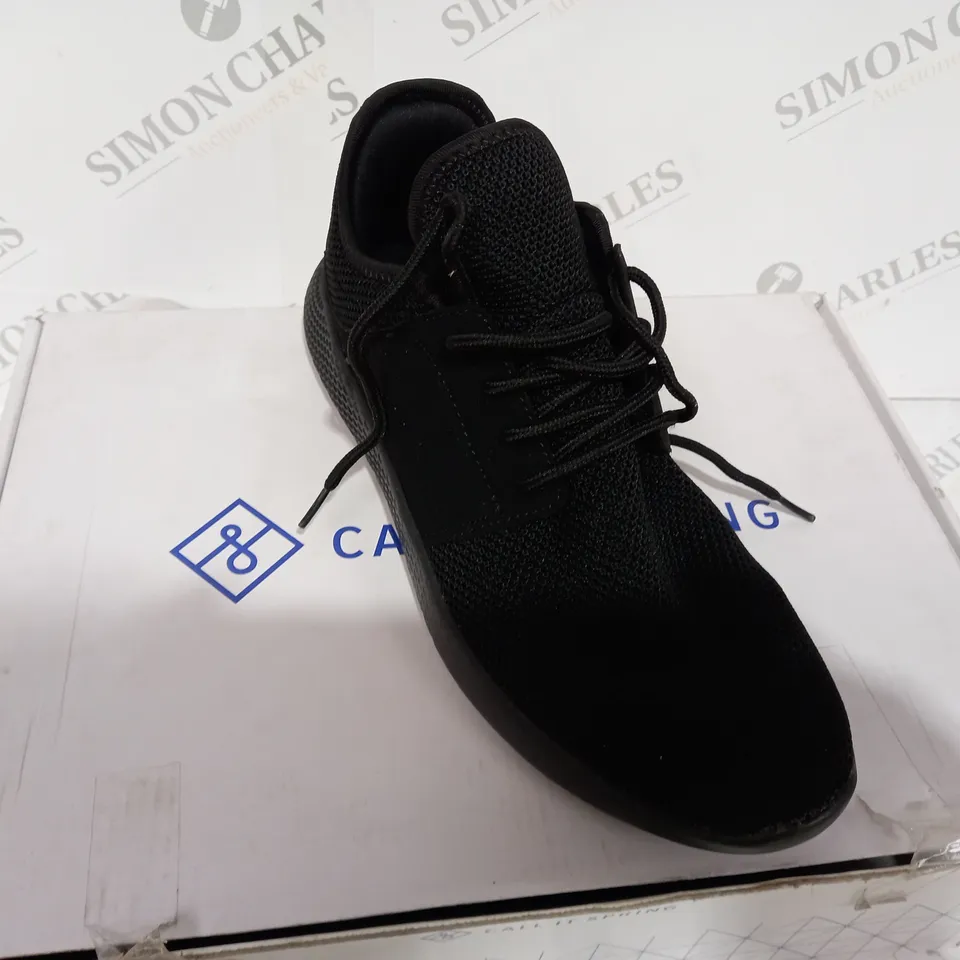BOXED CALL IT SPRING BLACK SHOES - SIZE 7
