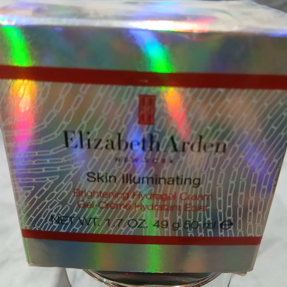 ELIZABETH ARDEN SKIN ILLUMINATING BRIGHTENING HYDRAGEL CREAM – 1.7 OZ / 50 G JAR