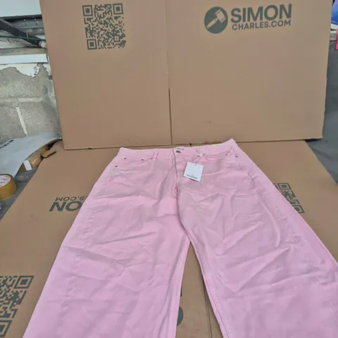 PULL&BEAR PINK JEANS, WOMEN'S – EUR 44 / USA 12 (MEX 34)