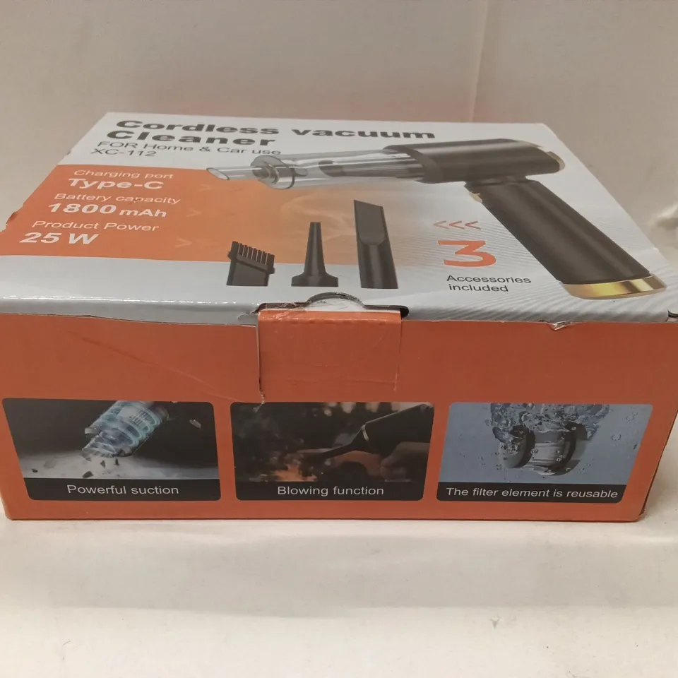CORDLESS VACUUM CLEANER XC-112